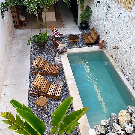 Bajo Las Hojas Campeche Buitenkant foto
